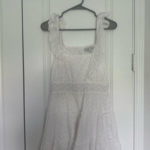 Lulu's White Lace Dress